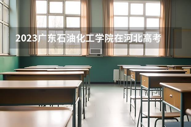 2023广东石油化工学院在河北高考专业招了多少人