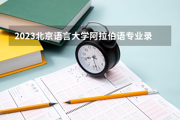 2023北京语言大学阿拉伯语专业录取分数 北京语言大学阿拉伯语专业往年录取分数参考