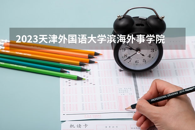 2023天津外国语大学滨海外事学院在吉林高考专业招了多少人